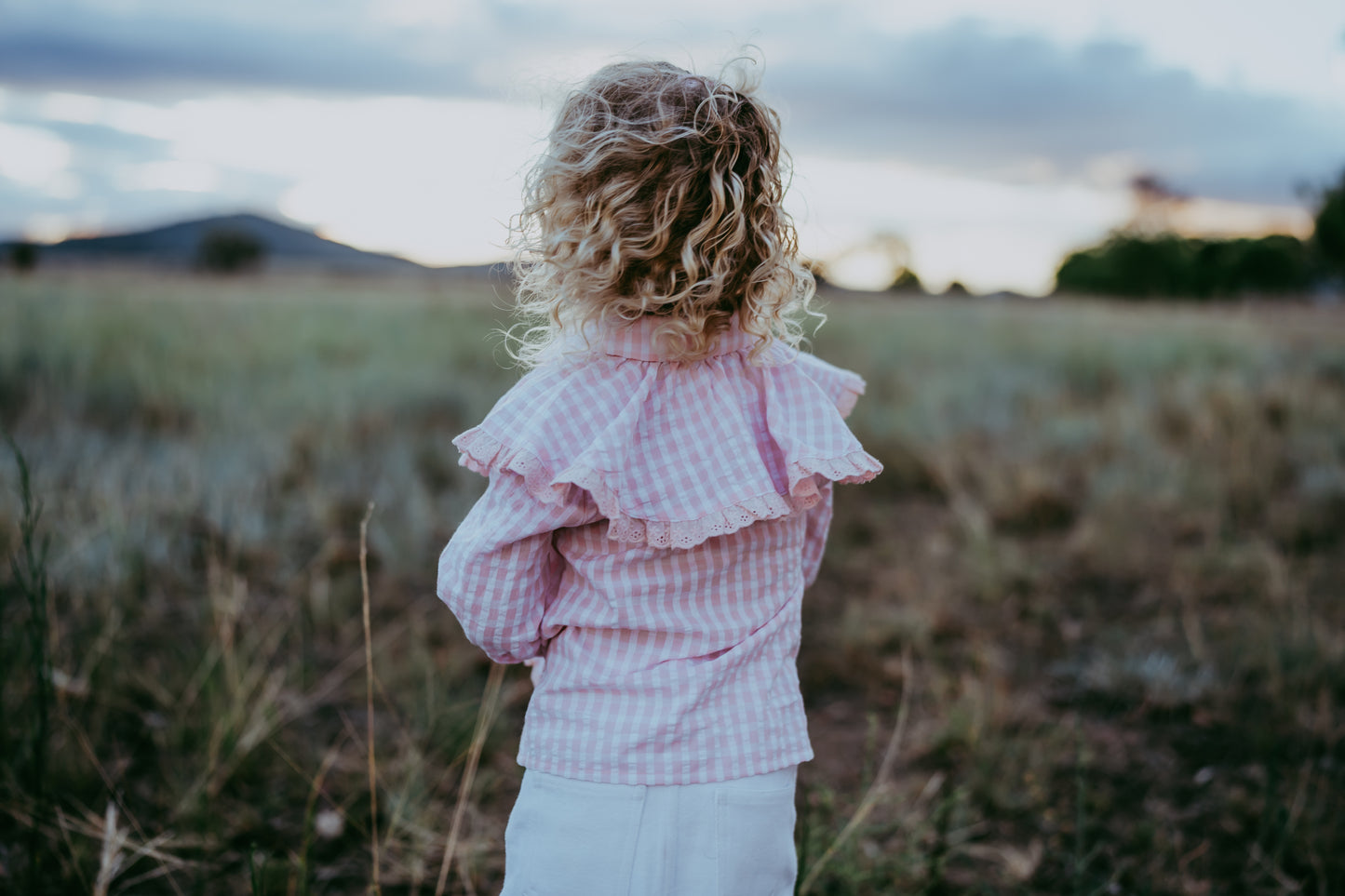 Blush Gingham Shirt