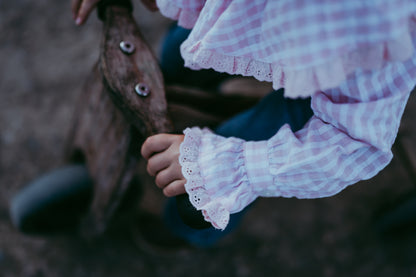 Blush Gingham Shirt