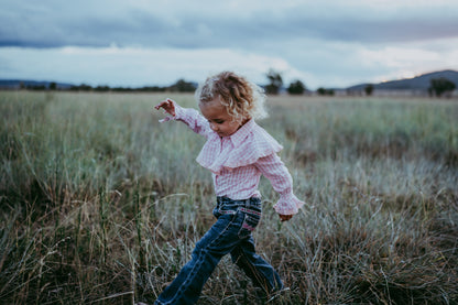 Blush Gingham Shirt