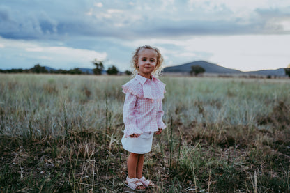 Blush Gingham Shirt